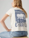 Levi's Graphic Boxy T-shirt In Sugar Swizzle