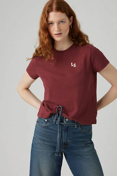 Levi's Graphic Classic Tee In Brown