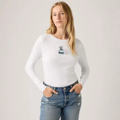 Levi's Graphic Essential Long-sleeve Tee T-shirt In Multi