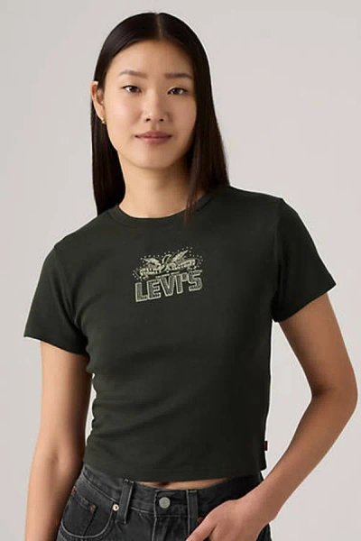 Levi's Graphic Essential Sporty Tee In Black