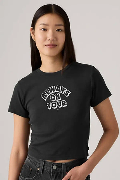 Levi's Graphic Essential Sporty Tee In Black