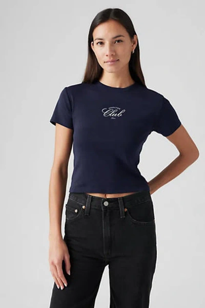 Levi's Graphic Essential Sporty Tee In Blue