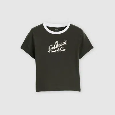 Levi's Graphic Essential Sporty Tee T-shirt In Black