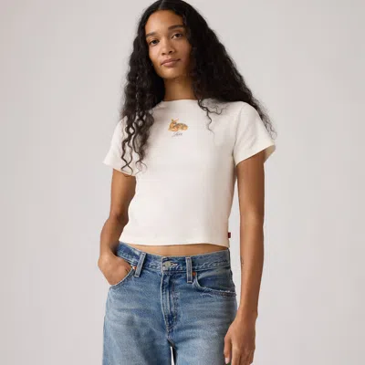 Levi's Graphic Essential Sporty Tee T-shirt In Neutral