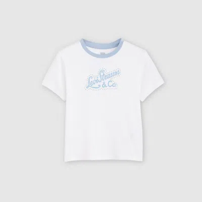 Levi's Graphic Essential Sporty Tee T-shirt In White