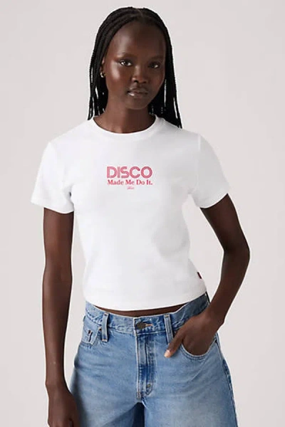 Levi's Graphic Essential Sporty Tee In White