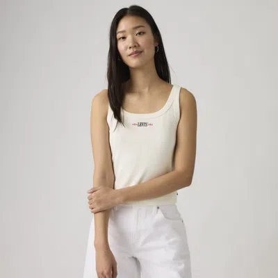 Levi's Graphic Essential Tank Top In White