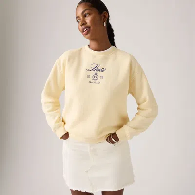 Levi's Graphic Everyday Crewneck Sweatshirt In Neutral