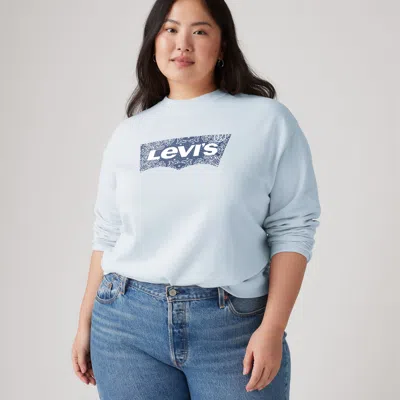 Levi's Graphic Everyday Sweatshirt (plus Size) In Blue