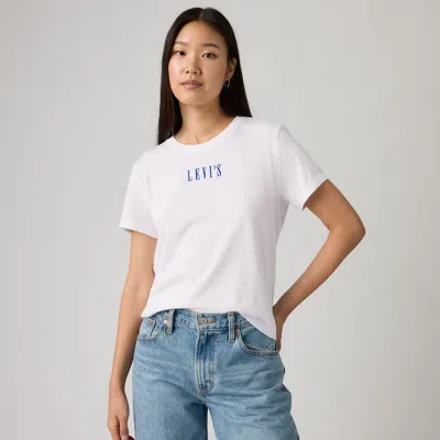 Levi's Graphic Favorite Short Sleeve Tee T-shirt In White