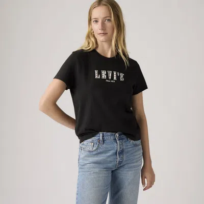 Levi's Graphic Favorite Short Sleeve Tee T-shirt In Black