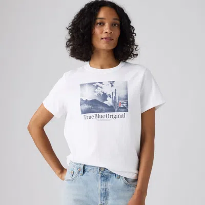 Levi's Graphic Favorite Tee T-shirt In Gray