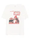 Levi's Graphic-print Cotton T-shirt In Neutral