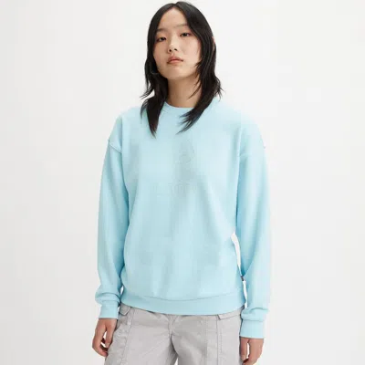 Levi's Graphic Salinas Crewneck Sweatshirt In Blue