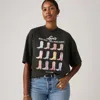 Levi's Graphic Short Stack Tee In Black