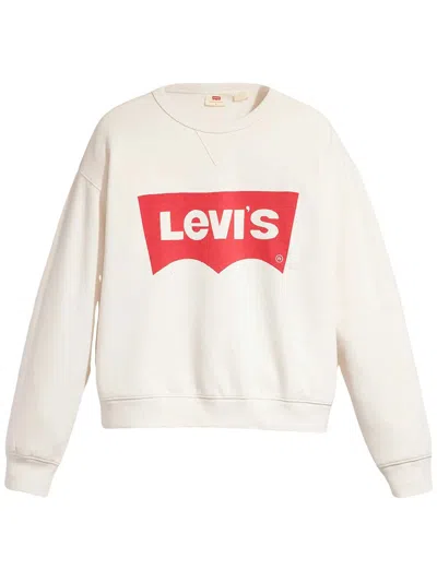 Levi's® Graphic Signature Crew In White