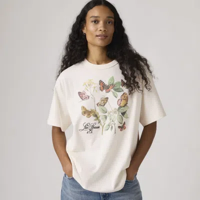 Levi's Graphic Tabor T-shirt In White