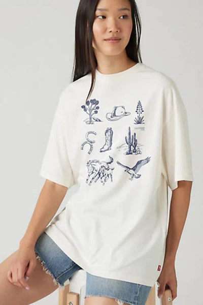 Levi's Graphic Tee In White