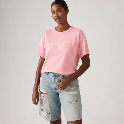 Levi's Graphic Vintage Fit Tee In Pink