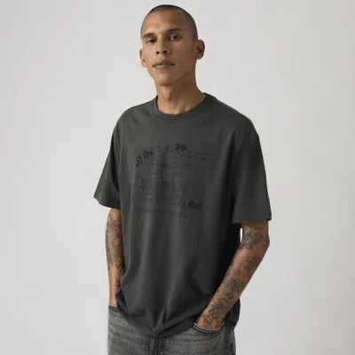 Levi's Graphic Vintage Fit Tee In Gray