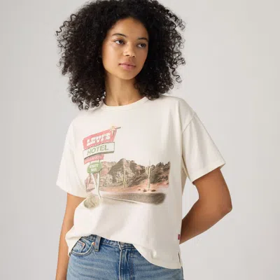 Levi's Graphic Vintage Short-sleeve Tee T-shirt In White