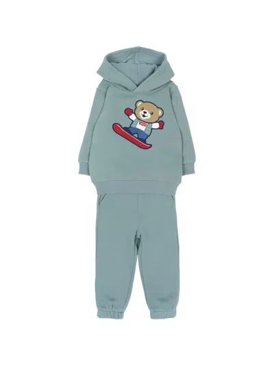Levi's Kids' Graphic-print Tracksuit Set (set Of Two) In Green