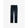 Levi's Grey 502 Tapered Regular-fit Denim Jean In Blue