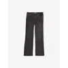Levi's Grey 726 Flare Flared Stretch-denim Blend Jeans 4- In Gray