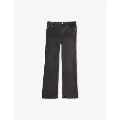 Levi's Kids' Grey 726 Flare Flared Stretch-denim Blend Jeans 4- In Gray
