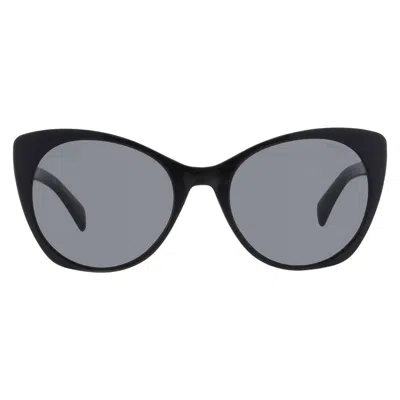 Levi's Grey Cat Eye Ladies Sunglasses Lv 1015/s 0807/ir 55 In Black