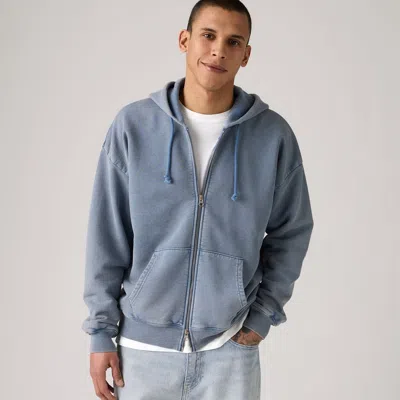 Levi's Grunge Wash Arcata Lined Full Zip Sweatshirt