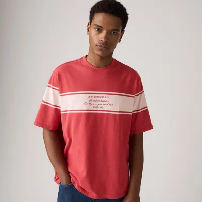 Levi's Half-sleeve T-shirt In Red