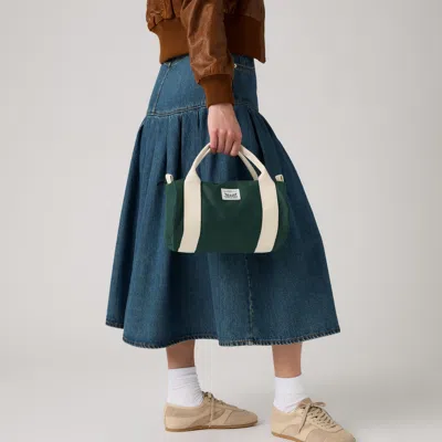 Levi's Harley Small Barrel Bag In Green