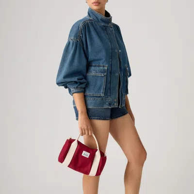 Levi's Harley Small Barrel Bag In Red