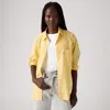 Levi's Harlie Boyfriend Shirt In Yellow