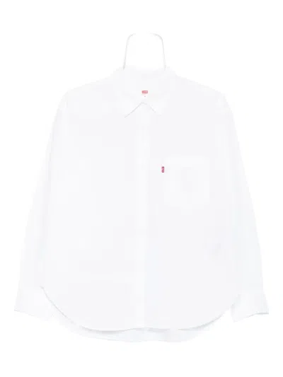 Levi's Harlie Cotton Shirt In White