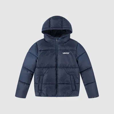 Levi's Heavy Weight Puffer Jacket In Blue