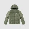 Levi's Heavy Weight Puffer Jacket In Green