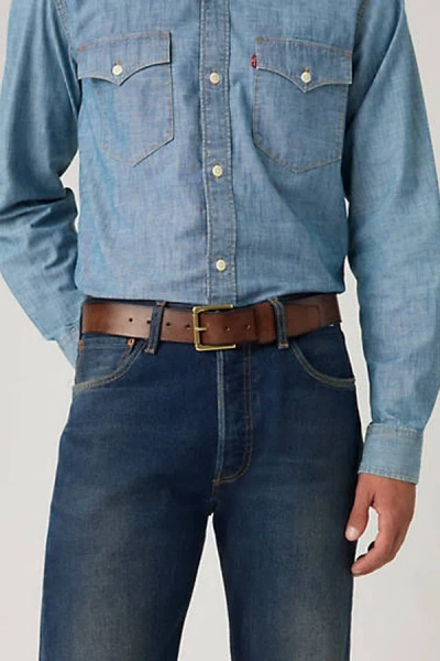 Levi's Heritage Belt In Brown