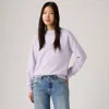 Levi's Heritage Crewneck Sweatshirt In Neutral