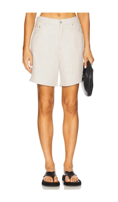 Levi's High Baggy Short In White