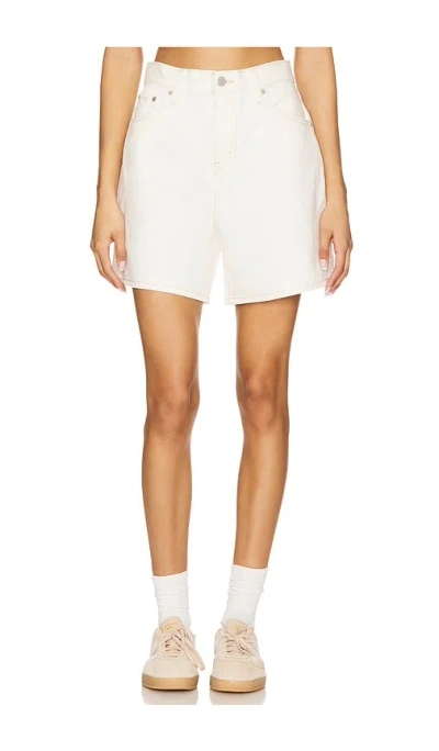 Levi's High Baggy Short In White