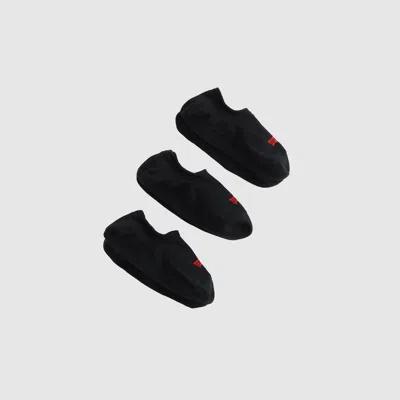 Levi's High Cut Socks (3-pack) In Black