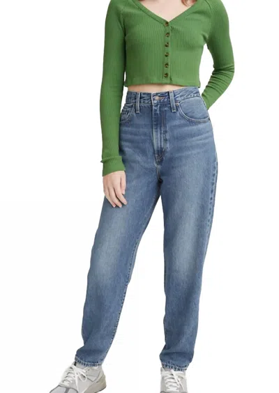 Levi's High Loose Taper Jean In Link In Bio In Blue