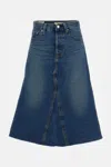 Levi's High Rise A-line Decon Skirt In Blue