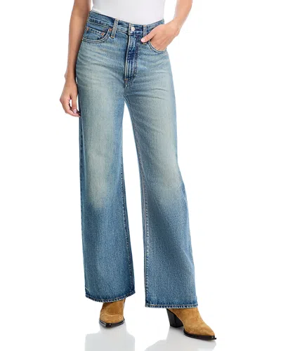 Levi's High Rise Wide Leg Jeans In Tint Story In Blue