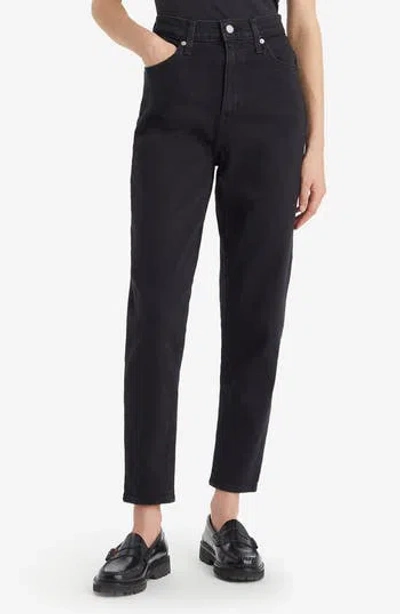 Levi's® High Waist Mom Jeans In Black