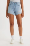 Levi's® High Waist Mom Shorts In Light Touch Short