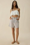 Levi's High-rise Baggy Shorts In Rose Up, Women's At Urban Outfitters In Gray