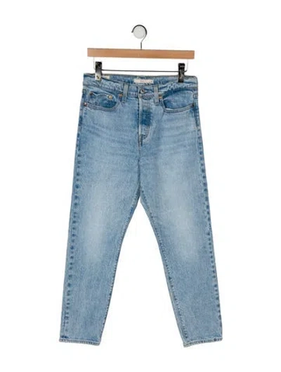 Pre-owned Levi's High-rise Skinny Leg Jeans In Blue